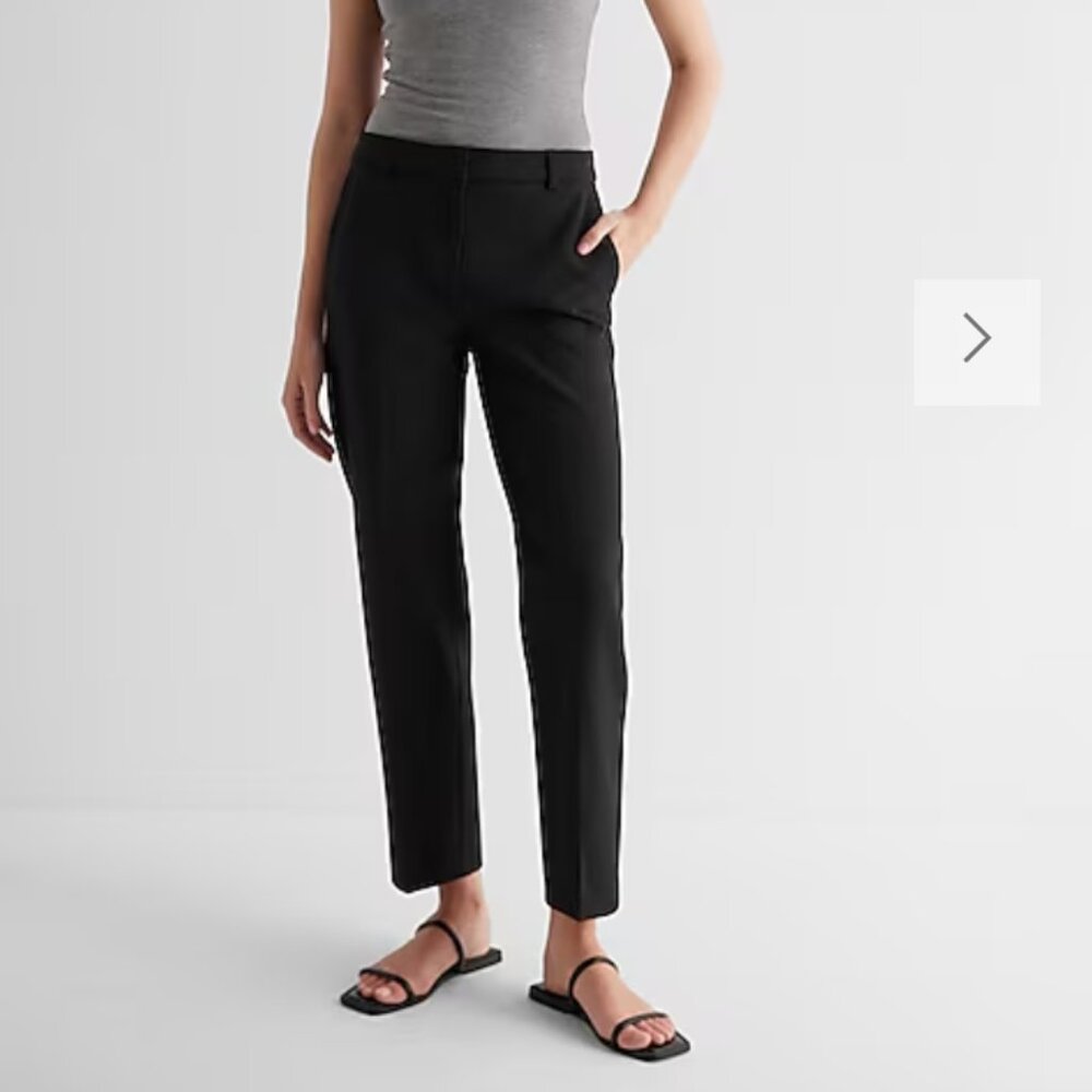 Express Columnist Low Rise Ankle Pants